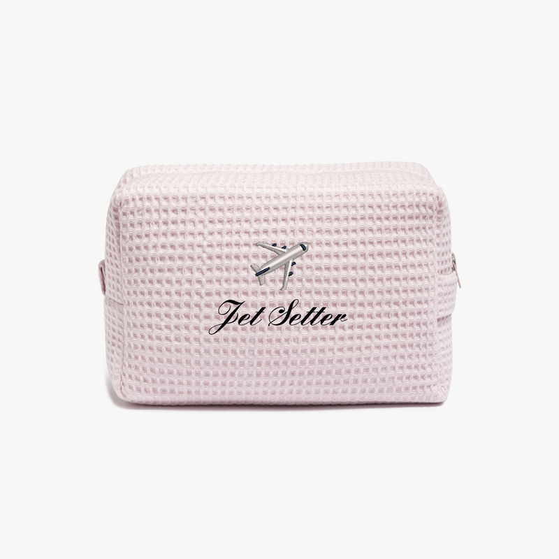 Jet Setter Waffle Pouch