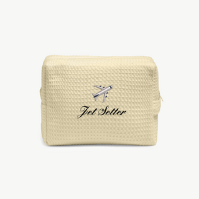 Jet Setter Waffle Pouch