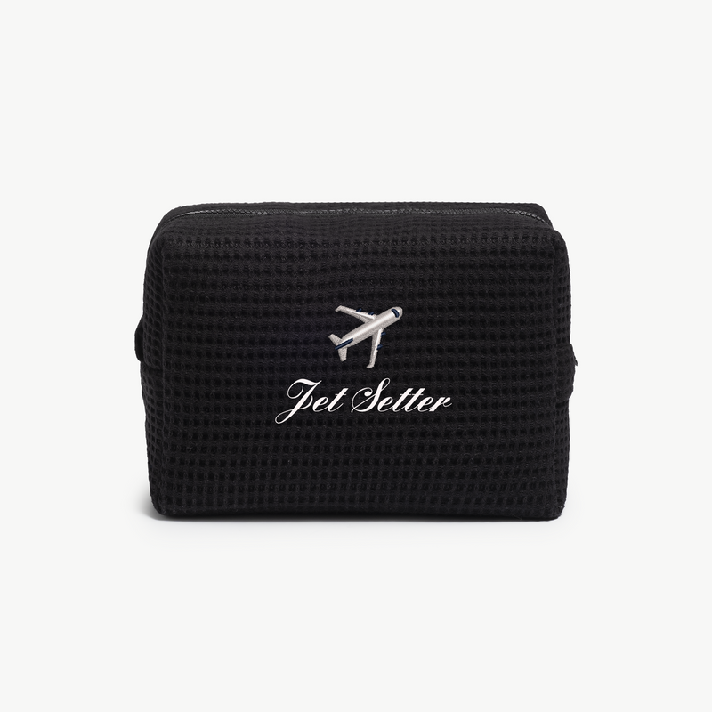 Jet Setter Waffle Pouch