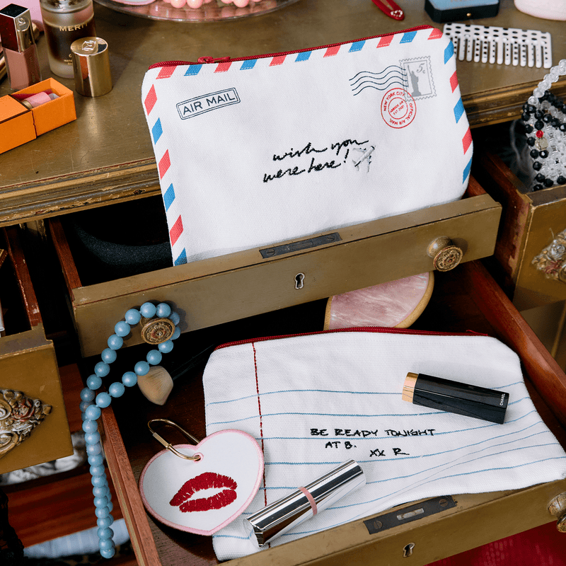 Custom Handwriting Air Mail Pouch