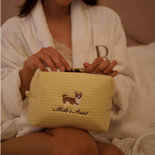 Dog Mom Waffle Pouch