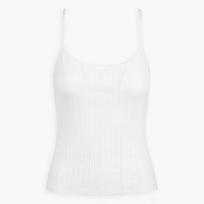 Valentine's Day Dog Pointelle Tank Top