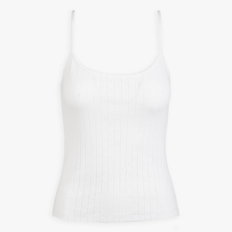 Valentine's Day Dog Pointelle Tank Top