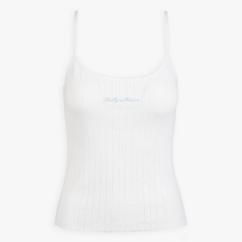 The Fiancée Pointelle Tank Top