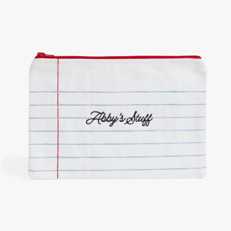 Custom Note Notebook Pouch