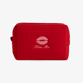 Custom Kiss Waffle Pouch