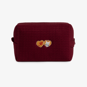 Valentine's Day Cat Waffle Pouch