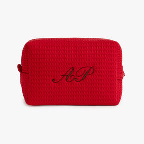 Classic Monogram Waffle Pouch