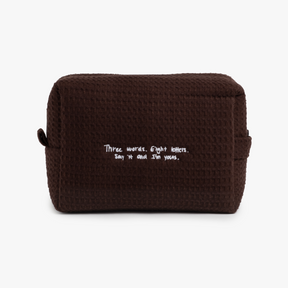 Custom Handwriting Waffle Pouch