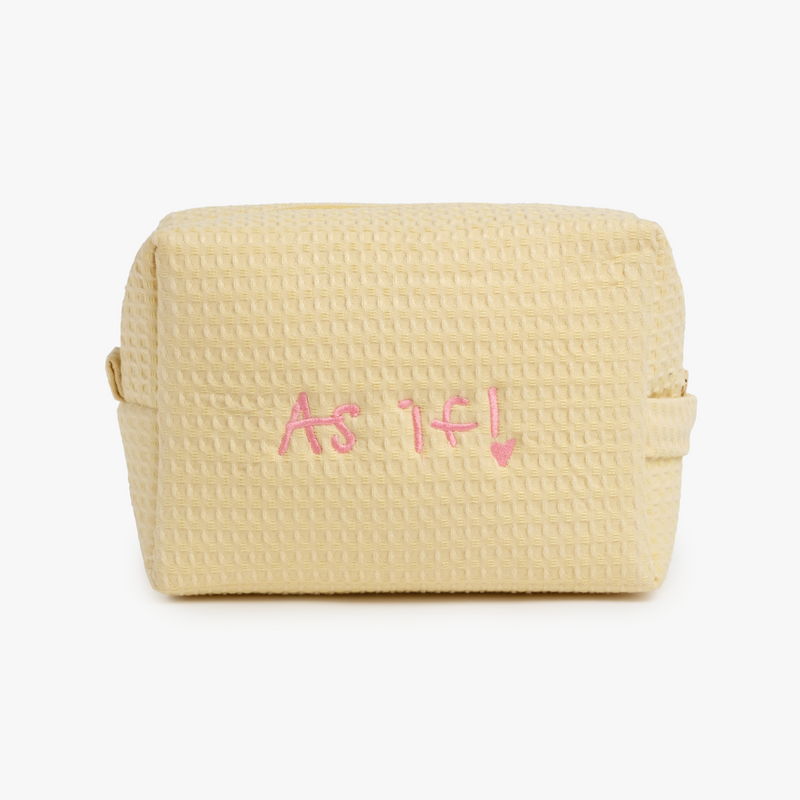 Custom Handwriting Waffle Pouch