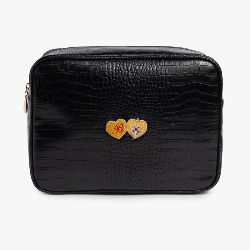 Valentine's Day Dog Croc Pouch