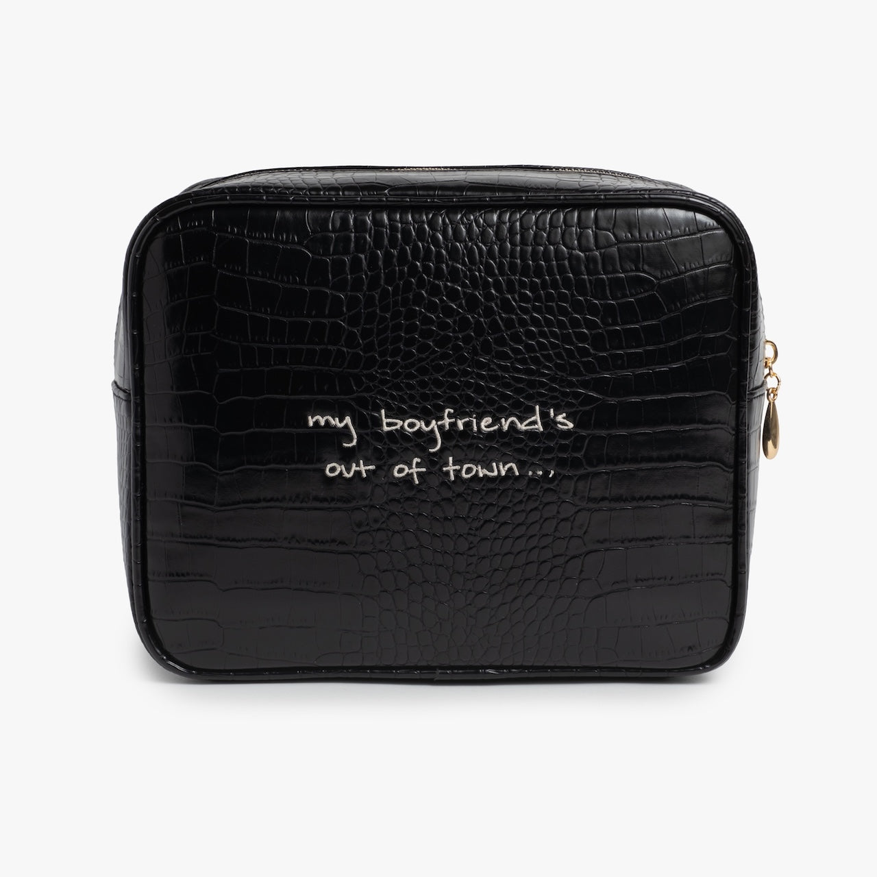 Custom Handwriting Small Croc Pouch – Abbode