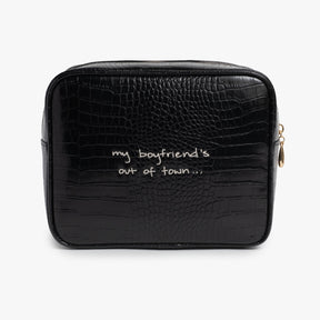 Custom Handwriting Small Croc Pouch