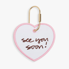 Custom Handwriting Heart Charm