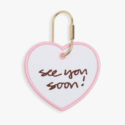 Custom Handwriting Heart Charm