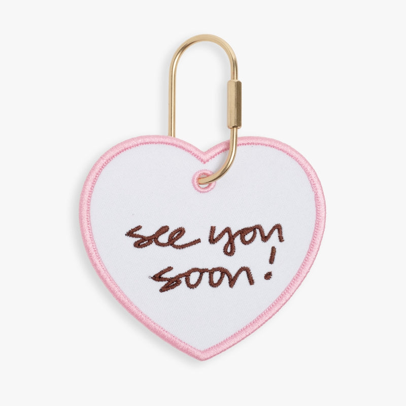 Custom Handwriting Heart Charm
