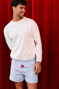 Valentine's Day Classic Monogram Sweater