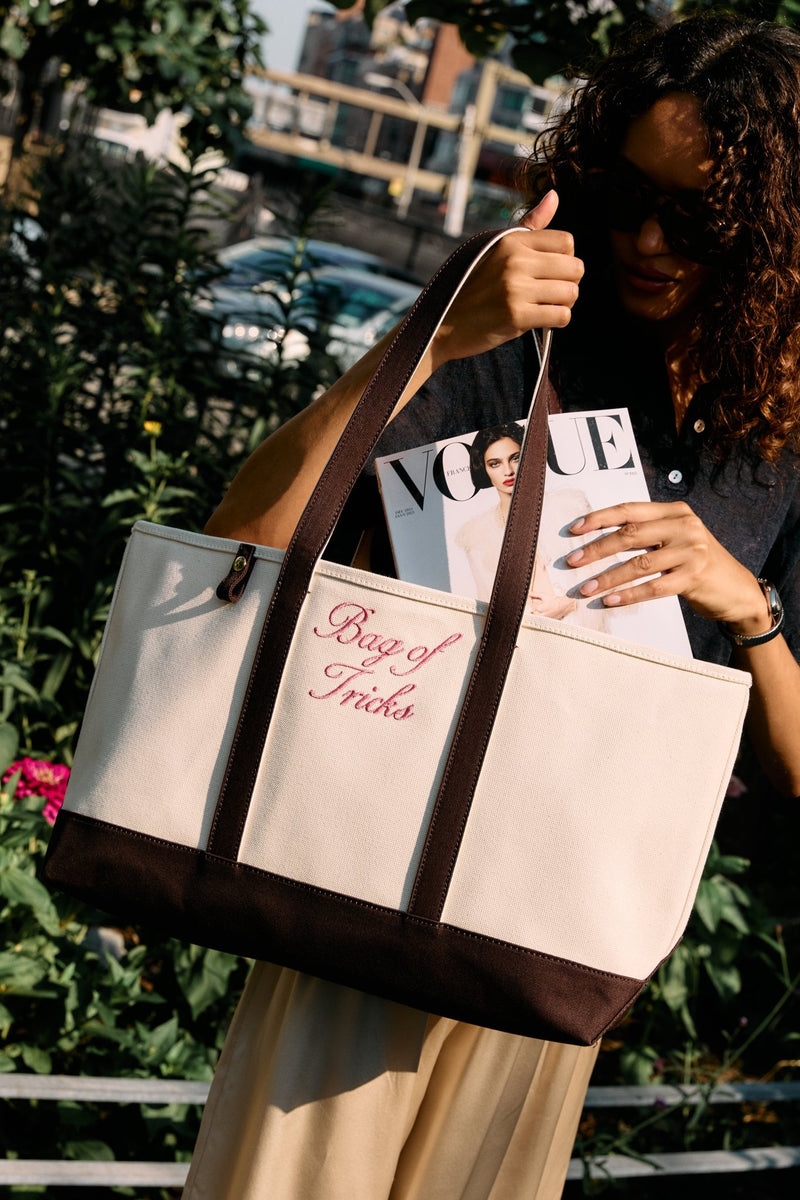 Custom Text Everywhere Tote