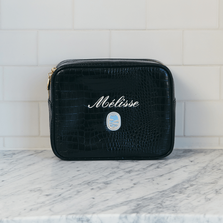 Apothecary Signature Small Croc Pouch
