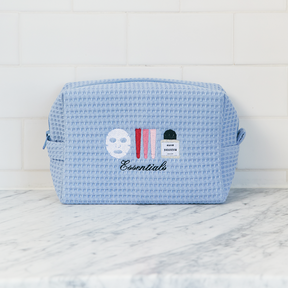 Clean Girl Essentials Waffle Pouch