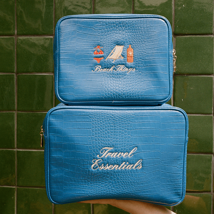 Croc Pouch Set