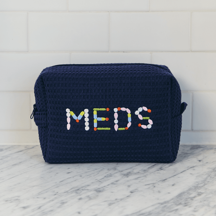 Meds Apothecary Waffle Pouch