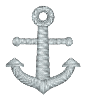 Anchor Embroidered Icon