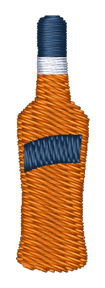 Aperol Bottle Embroidered Icon