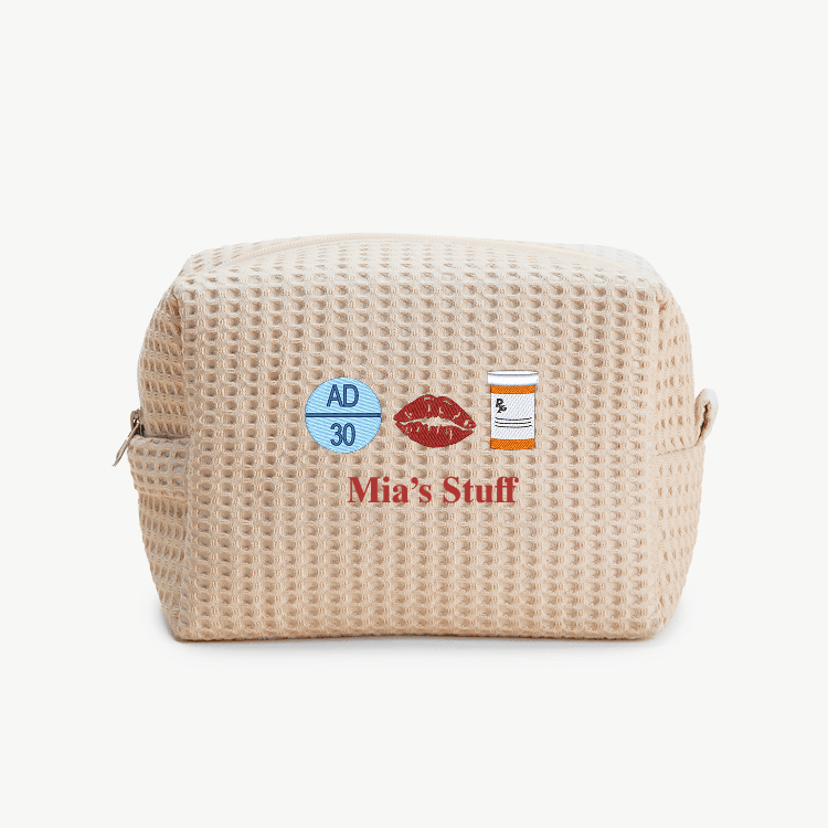 Apothecary Essentials Waffle Pouch