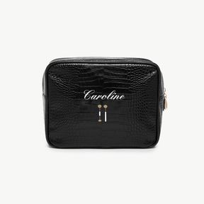 Apothecary Signature Small Croc Pouch