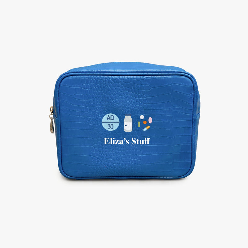 Apothecary Essentials Small Croc Pouch