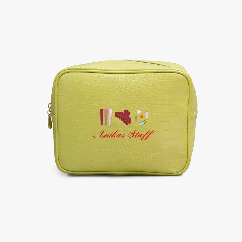 Apothecary Essentials Small Croc Pouch