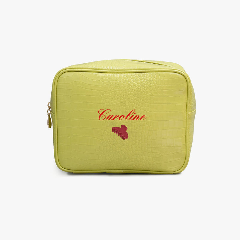 Apothecary Signature Small Croc Pouch