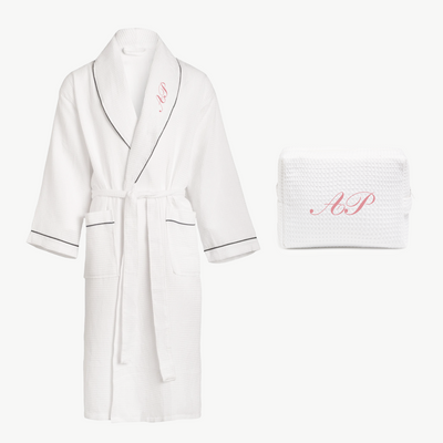 Monogram Waffle Set