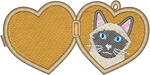 Balinese Cat Locket