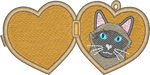 Balinese Cat Locket