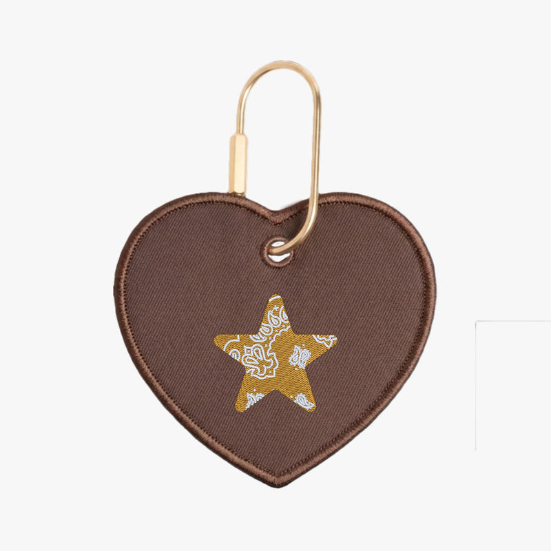 Bandana Icon Heart Charm