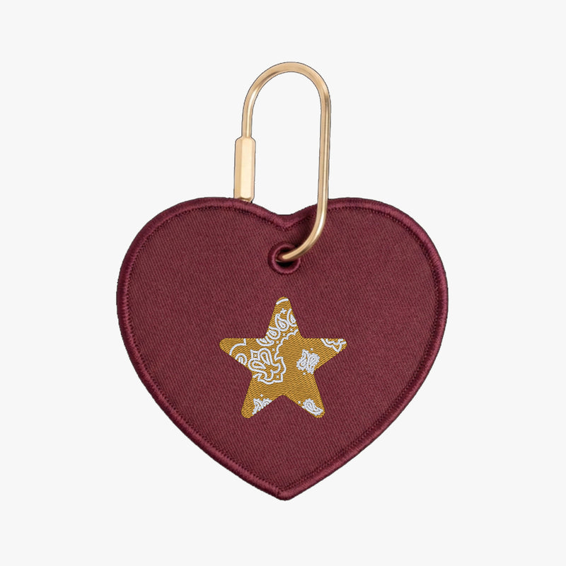 Bandana Icon Heart Charm