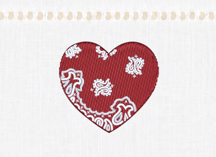 Bandana Icon Cocktail Napkin