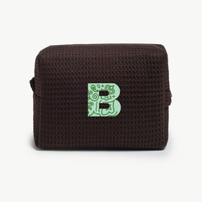 Bandana Initial Waffle Pouch