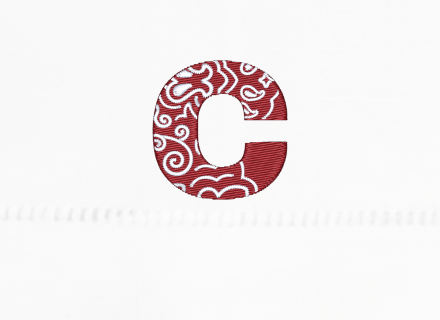 Bandana Initial Tea Towel