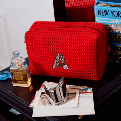 Bandana Initial Waffle Pouch