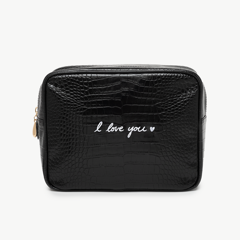 Custom Handwriting Croc Pouch