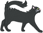 Long Hair Black Cat