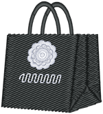 Black Shopping Bag