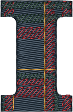 Blue Plaid I