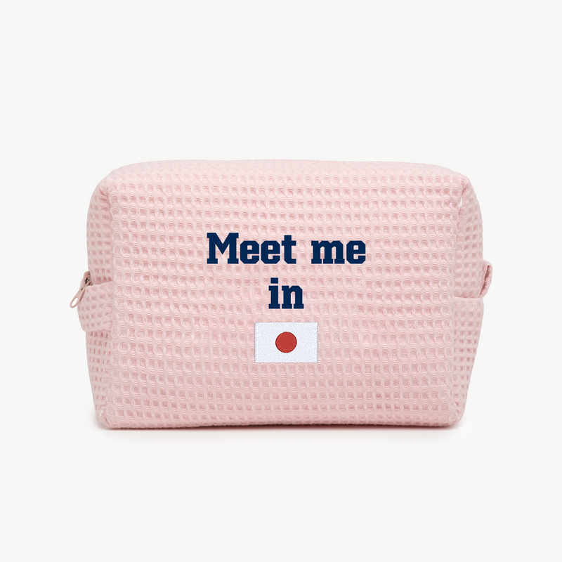 Japan Signature Waffle Pouch