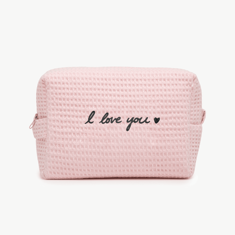 Custom Handwriting Waffle Pouch