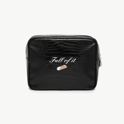 Boston Signature Small Croc Pouch
