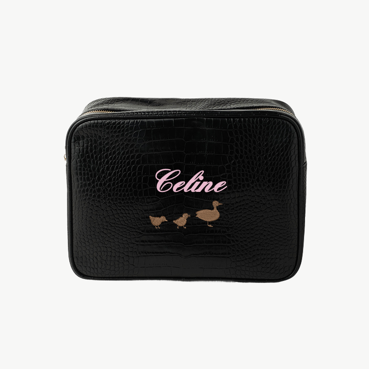 Boston Signature Croc Pouch